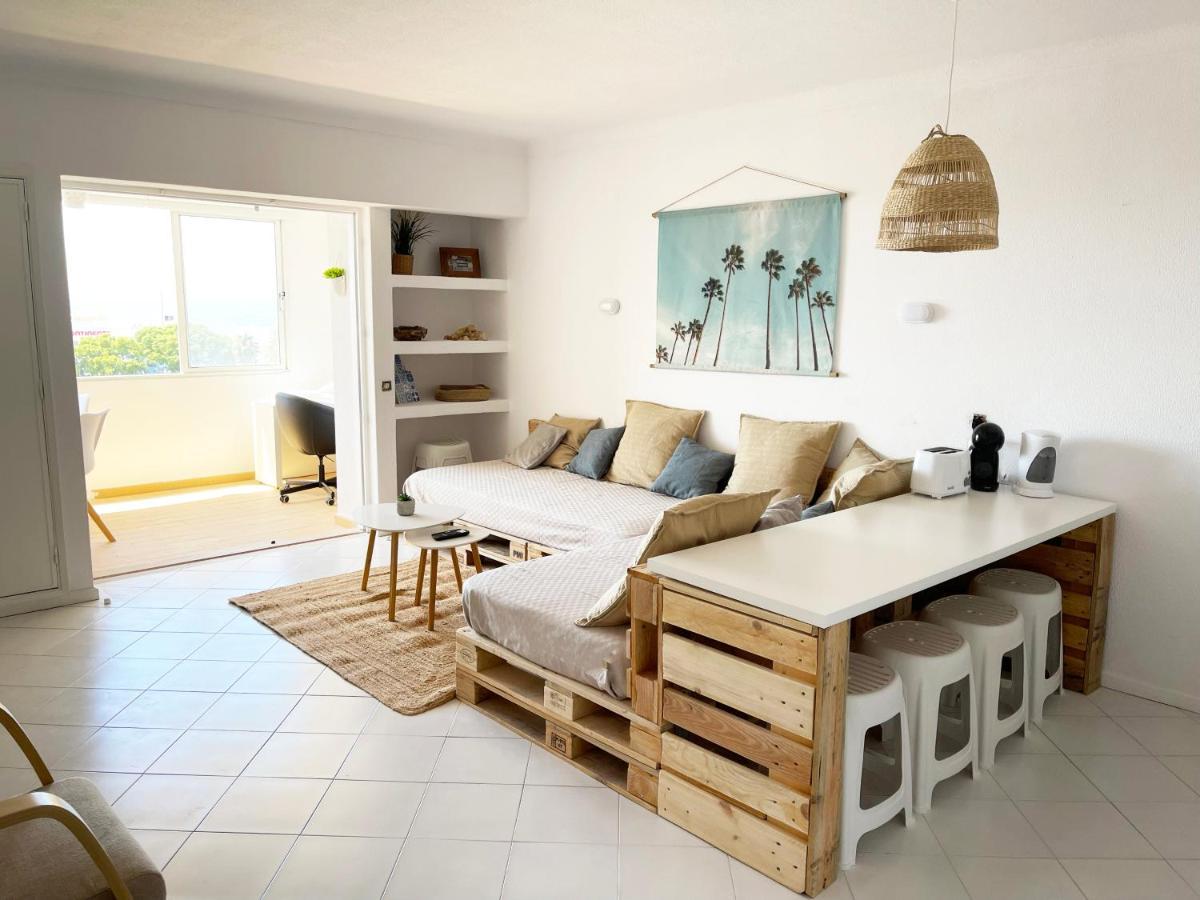 Panoramic Seaview - 2 Bedroom, Main Ave, 15 Min Walk Beach, Workspace Albufeira Exteriér fotografie