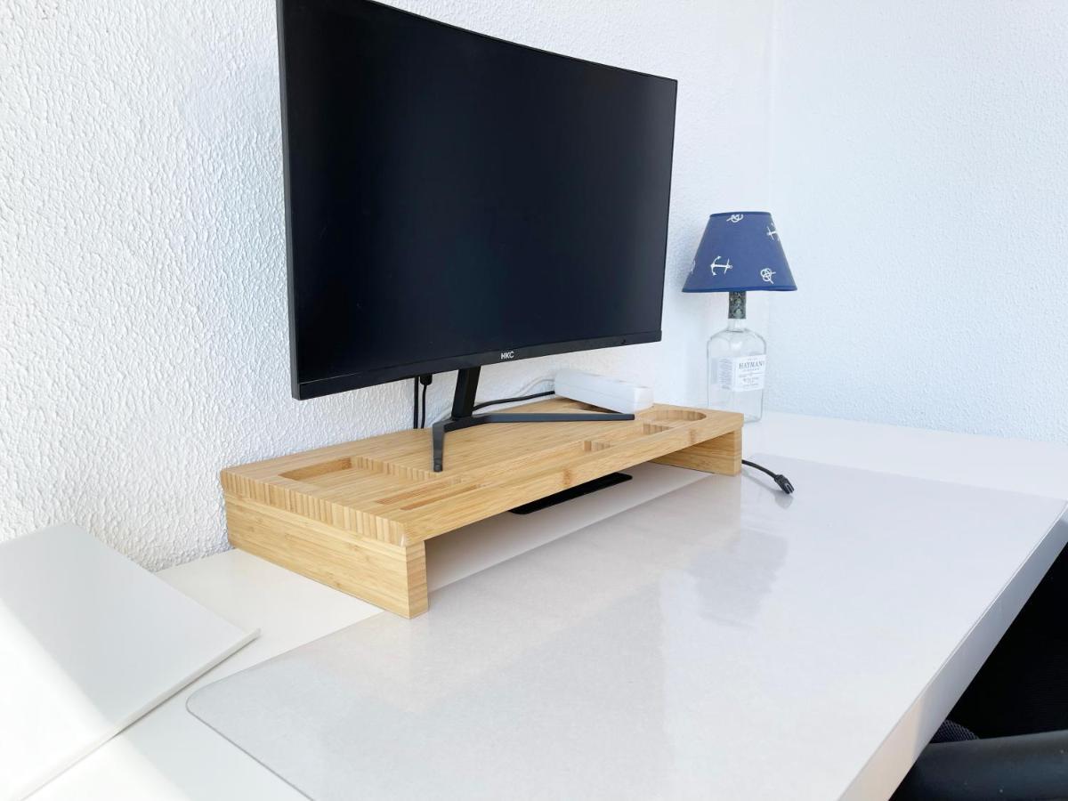 Panoramic Seaview - 2 Bedroom, Main Ave, 15 Min Walk Beach, Workspace Albufeira Exteriér fotografie