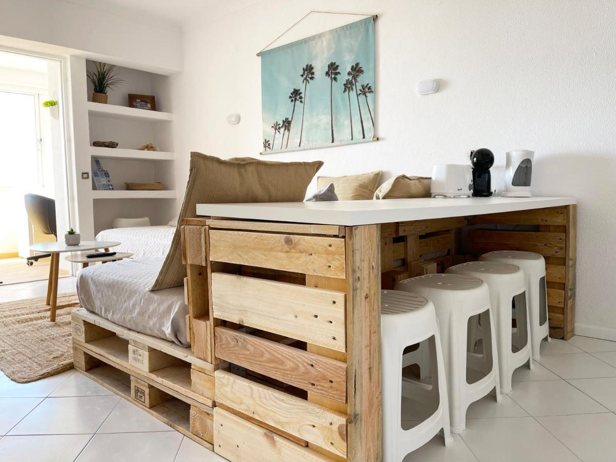 Panoramic Seaview - 2 Bedroom, Main Ave, 15 Min Walk Beach, Workspace Albufeira Exteriér fotografie