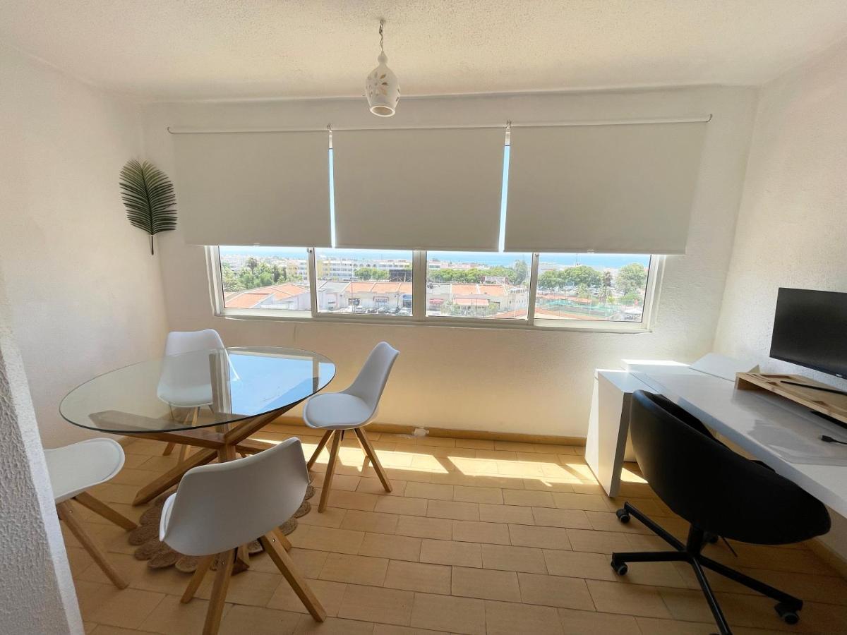 Panoramic Seaview - 2 Bedroom, Main Ave, 15 Min Walk Beach, Workspace Albufeira Exteriér fotografie